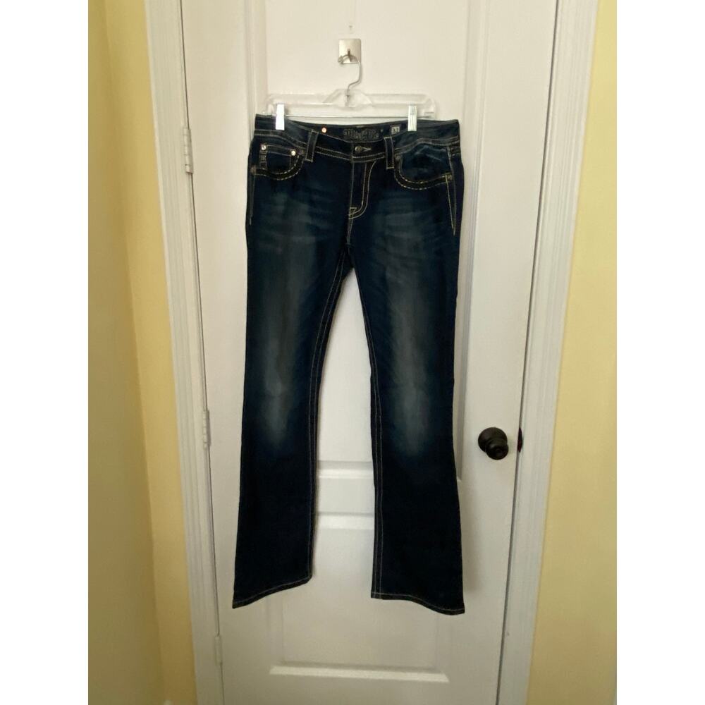 Miss Me Blue Jeans 31 Rhinestones